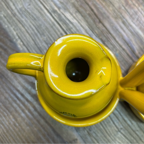 Made in Italy Cruet Set by Mamma Ro in Marigold - Picture 8 of 12